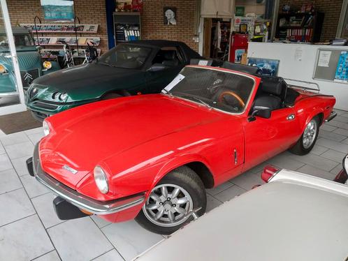 Knappe Triumph Spitfire MK4 1300cc o.a. Koni, leder, velgen, Auto's, Triumph, Bedrijf, Spitfire, Lederen bekleding, Lichtmetalen velgen