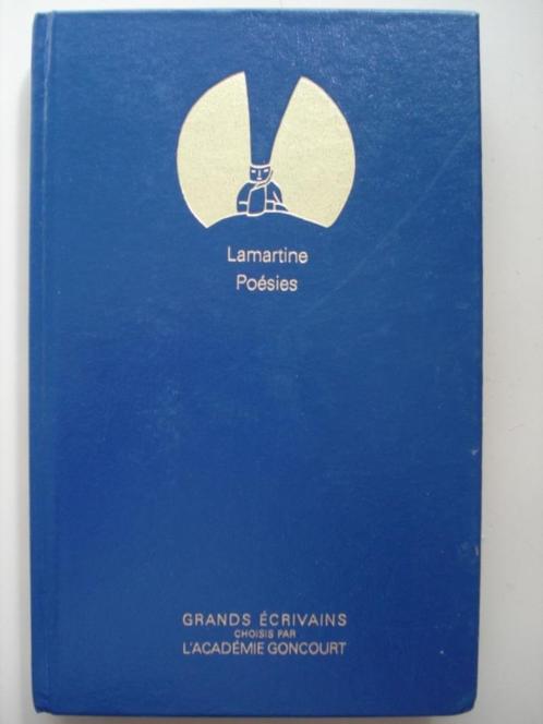 4. Lamartine Poésies Grands Écrivains Goncourt 1986 Folon, Livres, Poèmes & Poésie, Utilisé, Un auteur, Envoi
