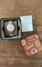 Fossil Charlie roségoud & zilver NIEUW IDEAAL ALS CADEAU, Handtassen en Accessoires, Horloges | Dames, Nieuw, Ophalen of Verzenden