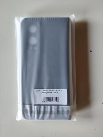 OnePlus book cover blauw, Télécoms, Enlèvement, Neuf, Housse ou Sac