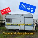 Caravane de 750 kg, chantier naval, food truck, camping, vac