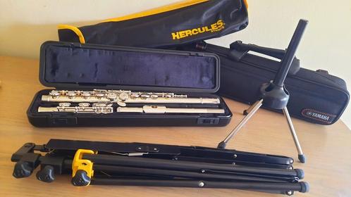 Yamaha YFL 272 dwarsfluit, in nieuwstaat!, Muziek en Instrumenten, Blaasinstrumenten | Dwarsfluiten en Piccolo's, Zo goed als nieuw