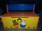 Banc de rangement/coffre à jouets en bois Miffy multicolore, Enlèvement, Utilisé