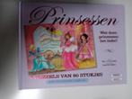 lees voorboek met puzzels prinsessen, Enlèvement ou Envoi, 10 à 50 pièces, Comme neuf, 2 à 4 ans
