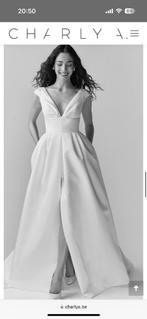 Robe de mariée Jesus peiro collection 2025, Kleding | Dames, Trouwkleding en Trouwaccessoires, Ophalen, Zo goed als nieuw, Wit