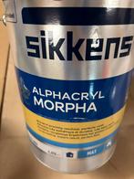 Sikkens Alphacryl morpha donkergrijze muurverf 5liter, Ophalen of Verzenden, Nieuw, Verf