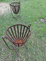 Vuurkorven (2 stuks), Tuin en Terras, Ophalen, Gebruikt, Vuurkorf