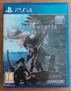 PLAYSTATION 4 - MONSTER HUNTER - WORLD, Enlèvement ou Envoi, 1 joueur, Aventure et Action, Comme neuf