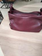 Bordeaux lederen handtas.binnenin uurwerk .merk Nobody, Handtassen en Accessoires, Tassen | Damestassen, Ophalen of Verzenden
