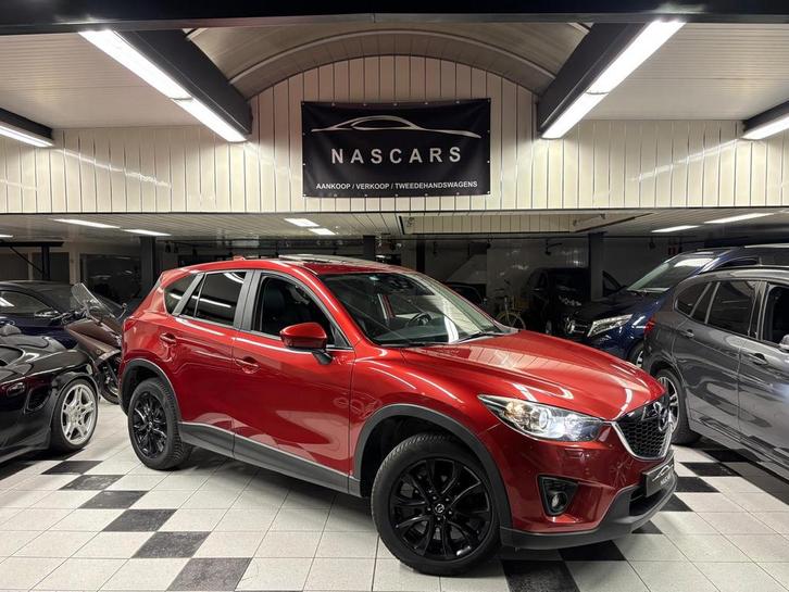 Mazda CX-5 2.2D Automaat Navi Leder Xenon Euro6, Auto's, Mazda, Bedrijf, Te koop, CX-5, 360° camera, ABS, Achteruitrijcamera, Adaptieve lichten