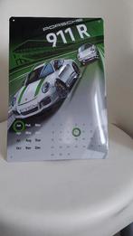 PORSCHE metalen kalender, Verzamelen, Ophalen