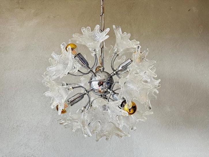 Vintage hanglamp VEART, Huis en Inrichting, Lampen | Overige, Gebruikt, Ophalen of Verzenden