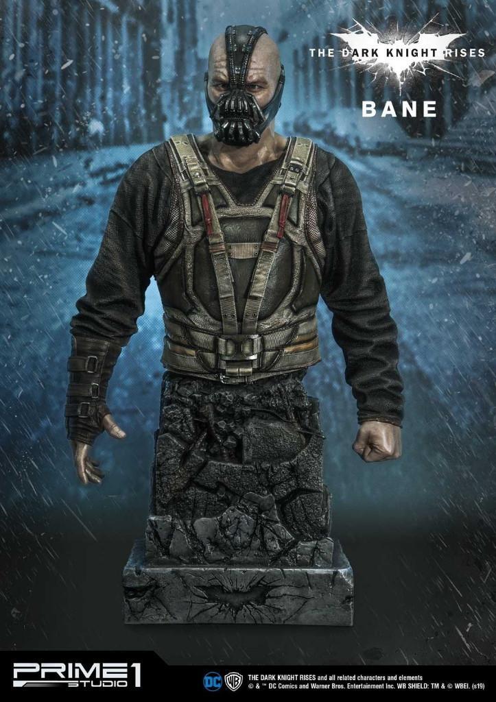 Prime 1 Studio - Premium Bust The Dark Knight Rises 1/3, Verzamelen, Film en Tv, Zo goed als nieuw, Film, Beeldje, Replica of Model