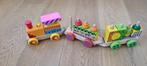 Train en bois & blocs de construction, Ophalen, Gebruikt, Duw- of Trekspeelgoed