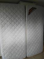 lit 1 personne +2matelas, Ophalen, 90 cm, Eenpersoons, Bruin