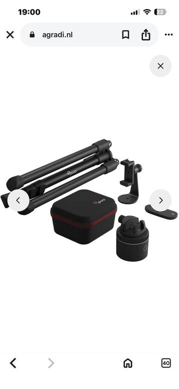 Gezocht: Pivo Pod + Tripod beschikbaar voor biedingen