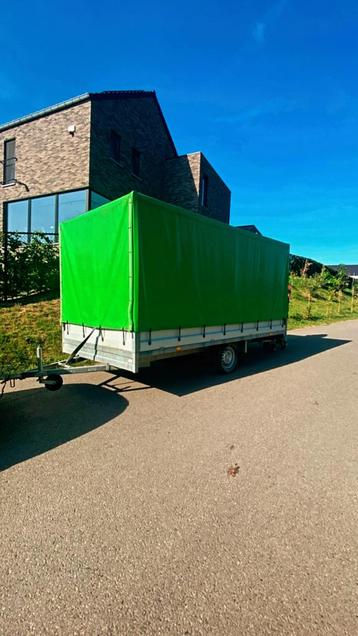Remorque à louer permis b -750 kg, Enlèvement, Comme neuf