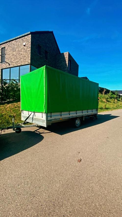 Remorque à louer permis b -750 kg, Auto diversen, Aanhangers en Bagagewagens, Zo goed als nieuw, Ophalen