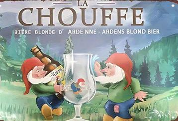 Reclamebord vintage La Choufge - mancave poolhouse nieuw beschikbaar voor biedingen