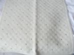 Vierkante witte antislip douchemat in rubber   55x 55 cm, Huis en Inrichting, Ophalen, Gebruikt, Wit, Badmat