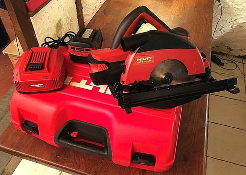 HILTI — WSC 70 A 36 - Pro cirkelzaag - 36V Li-ion.., Doe-het-zelf en Bouw, Gereedschap | Zaagmachines, Zo goed als nieuw, Cirkelzaag