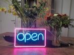 Open led bord. Neon lichtreclame, Ophalen of Verzenden