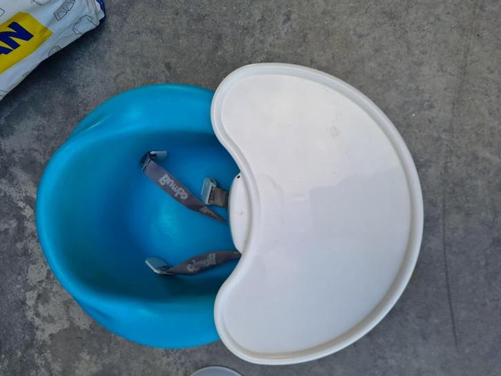 Bumbo zetel voor baby, Kinderen en Baby's, Kinderstoelen, Zo goed als nieuw, Overige typen, Afneembaar eetblad, Ophalen of Verzenden