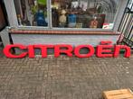 Lettres publicitaires/boîte à lumière Citroën, Enlèvement, Utilisé, Table lumineuse ou lampe (néon)