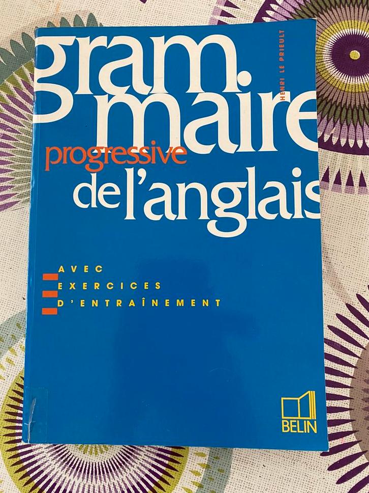 Grammaire progressive de l'anglais livre, Livres, Livres scolaires, Enlèvement ou Envoi