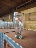 Oud email bierglas Steen bavaro belge, Verzamelen, Ophalen of Verzenden