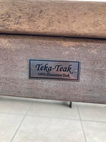 Teak tuintafel 180x91x77,5