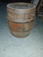 Houten ton, Ophalen, Gebruikt