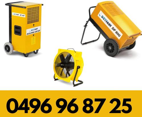 Bouwdroger DF400 & DF800, Bricolage & Construction, Ventilation & Extraction, Ventilateur, Enlèvement ou Envoi
