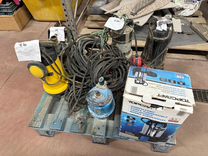 Dompelpompen, Tuin en Terras, Waterpompen, Ophalen