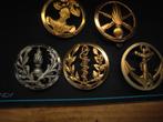 lot de 5 insignes français, Verzamelen, Militaria | Algemeen, Ophalen of Verzenden