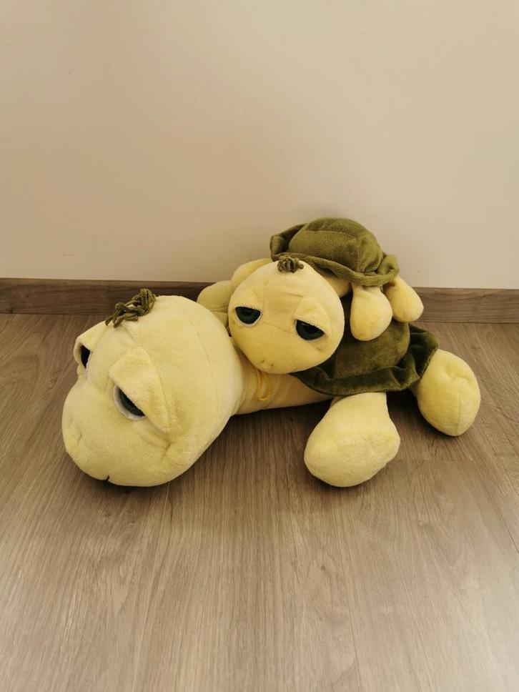 Knuffel schildpad, Kinderen en Baby's, Speelgoed | Knuffels en Pluche, Zo goed als nieuw, Overige typen, Ophalen of Verzenden
