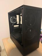 NZXT H5 Flow zwart + Be Quiet light wings fans, Computers en Software, Computerbehuizingen, Ophalen, Zo goed als nieuw
