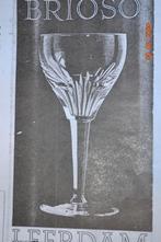 60 verres en cristal de Leerdam modèle Brioso, Enlèvement