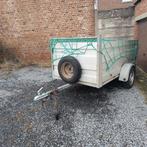 Enkelassige aluminium aanhangwagen met lift voor 750 kg, Auto diversen, Ophalen