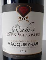 RUBIS DES VIGNES VACQUEYRAS 2014, Collections, Pleine, France, Enlèvement, Vin rouge