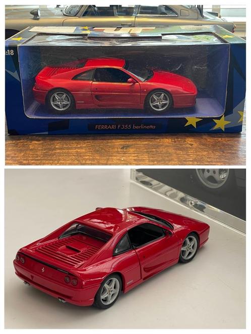 Ferrari F 355 BERLINETTA NUMBER 180 074020 UT MODELS 1:18, Hobby en Vrije tijd, Modelauto's | 1:18, Zo goed als nieuw, Auto, UT Models