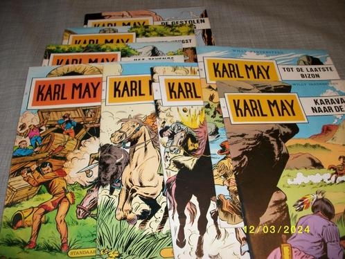 Strips - Karl May - 8 albums - goede staat, Boeken, Stripverhalen, Gelezen, Meerdere stripboeken, Ophalen of Verzenden
