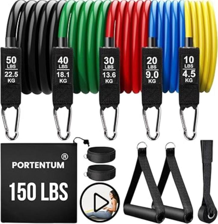 elastische banden voor  calisthenie | gym | crossfit, Sport en Fitness, Fitnessmaterialen, Nieuw, Weerstandband, Armen, Verzenden