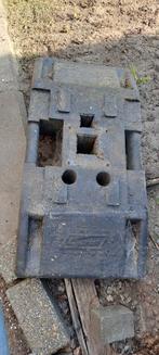 Voetplaat om bouwafsluiting in te plaatsen, Doe-het-zelf en Bouw, Ophalen, Zo goed als nieuw