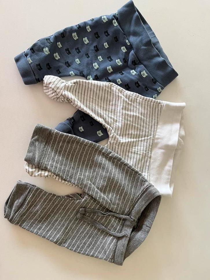 Set van 3 babybroekjes – maat 56, Kinderen en Baby's, Babykleding | Maat 56, Zo goed als nieuw, Ophalen of Verzenden