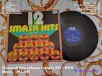 12 smash hits volume 1 vinyle 33T - 1976, 12 pouces, Utilisé, Enlèvement ou Envoi