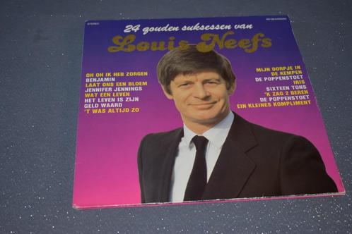 LP van LOU NEEFS, met 24 gouden susessen, Cd's en Dvd's, Vinyl | Nederlandstalig, Zo goed als nieuw, Levenslied of Smartlap, Overige formaten