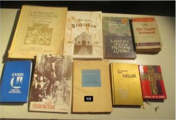 9 livres religieux anciens (divers), Livres, Enlèvement ou Envoi, Utilisé