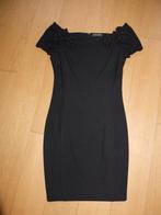 Prachtige zwarte jurk met boothals Twin-Set Maat M, Kleding | Dames, Jurken, Maat 38/40 (M), Ophalen of Verzenden, Zo goed als nieuw