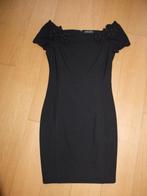 Prachtige zwarte jurk met boothals Twin-Set Maat M, Kleding | Dames, Jurken, Maat 38/40 (M), Twinset, Zwart, Ophalen of Verzenden
